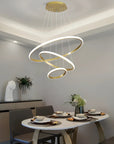 Lampa Wisząca LHJ010-CP4 BRUSH GOLD 6