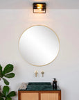 LAMPA ŚCIENNA KINKIET APP1305-2W CZARNA 6