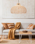 LAMPA SUFITOWA WISZĄCA NATURAL BOHO APP985-1CP BIG 6