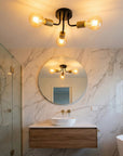 Lampa Wisząca APP1117-3C Czarno Złota 6