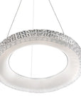 LAMPA WISZĄCA LED MS002-CP Różowe Złoto 60cm 6