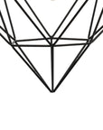 LAMPA WISZĄCA DIAMENT METAL LOFT APP563-1CP Czarna 6