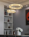 Kryształowa Lampa Sufitowa LED APP982-CP 6