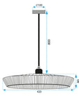 Lampa Wisząca Boho APP1407-1CP 6