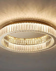 LAMPA KRYSZTAŁOWA PLAFON APP1722-C 50cm ZŁOTA SZCZOTKOWANA 6