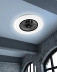 Lampa Z Wiatrakiem APP1552-C BLACK 6