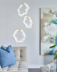 LAMPA WISZĄCA LED G012-3CPR ZŁOTA 6
