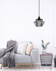 Lampa Sufitowa Wisząca APP941-1CP Set 36cm Czarna 6