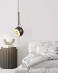 LAMPA SUFITOWA WISZĄCA LED G087-1CP Czarna Metaliczna 6