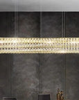 LAMPA SUFITOWA WISZĄCA LED APP1566-CP Gold 6