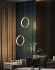 LAMPA WISZĄCA LED G112-CP Złota 6