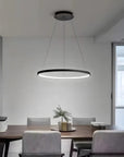 LAMPA SUFITOWA WISZĄCA LHJ011-CP 40cm Czarna 6