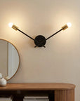 LAMPA ŚCIENNA KINKIET APP1119-2W Czarna 6