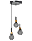 Lampa Wisząca APP1125-3CP Black Gold 6