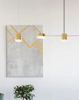 Lampa Sufitowa Wisząca LED APP929-5CP Złota 6