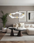 LAMPA WISZĄCA LED G010-CP BIAŁY/ZŁOTY 6