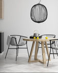 Lampa Sufitowa Wisząca APP967-1CP Czarna 6