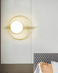 LAMPA ŚCIENNA KINKIET APP1436-W GOLD 6