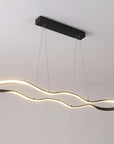 LAMPA SUFITOWA WISZĄCA LED LHJ026-CP CZARNA 6
