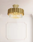 Lampa Sufitowa Plafon Kryształowa APP1100-4CP Złota 6