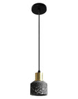 Lampa Sufitowa Wisząca Betonowa Lastri APP930-1CP Czarna 6