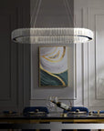 Lampa Sufitowa Wisząca Led App1547-cp Chrom 7