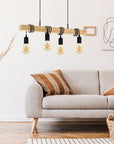 Lampa Sufitowa Wisząca Boho Line App974-4cp
