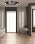 Lampa sufitowa plafon APP1283-C Czarna