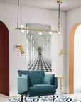 Lampa Wisząca Szklane Kule APP690-6CP Złota 5