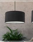 Lampa Wisząca 36cm APP622-1CP Czarna