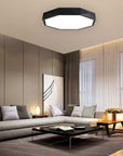 Lampa Plafon Diamond APP862-C 40 cm Czarna