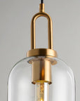 Lampa Sufitowa Wisząca Szklana Tuba APP631-1CP
