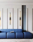 Lampa Kinkiet Do Salonu Led Neutralny 12w 92cm App583-1w
