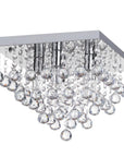 Kryształowa Lampa Sufitowa Plafon APP515-4C Cristal