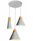 Lampa sufitowa SCANDI SET CPR Szara
