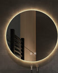 Lustro ścienne led 50cm hzj050