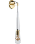 Lampa Ścienna Kinkiet App896-1w Złota