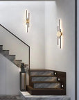 Lampa Ścienna Kinkiet Led App1437-w Czarna/złota 5