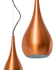 Lampa Sufitowa Wisząca Loft Metalowa APP378-1CP Złota