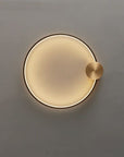 Lampa Ścienna Kinkiet Led App1385-cw Old Gold 30cm