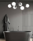 Lampa Wisząca Sufitowa Czarny Mat APP1576-6C 4
