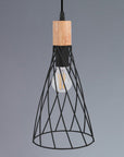Lampa Sufitowa Wisząca App1268-1cp Czarna