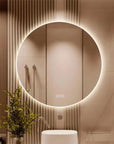 Lustro Ścienne Led Z Bluetooth 60cm Round 9