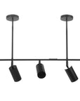 Lampa Wisząca Nowoczesna Metal Loft App611-5c Czarna