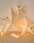 Papierowa gwiazda podświetlana LED SY-003 45cm