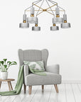 Lampa Sufitowa Wisząca Metalowa App661 4