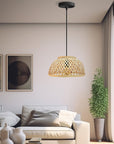 Lampa Wisząca Bambusowa APP1628-1CP 7