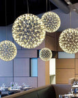 Lampa Sufitowa Wisząca Led App1505-cp Gold 7