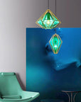 Lampa Sufitowa Wisząca Szklana APP453-1CP