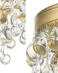 Lampa Kryształowa Wisząca APP1621-3CP Gold 4